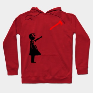 The Axe Shoppe | Banksy Axe Girl Hoodie